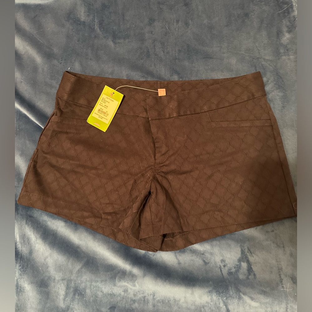 NWT Lilly Pulitzer Navy Blue Ellie Short - Size 10